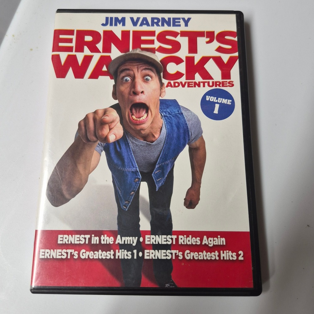 Jim Varney Ernests Wacky Adventures Vol 1 DVD 2-Disc Set Ernest in the Army 2012